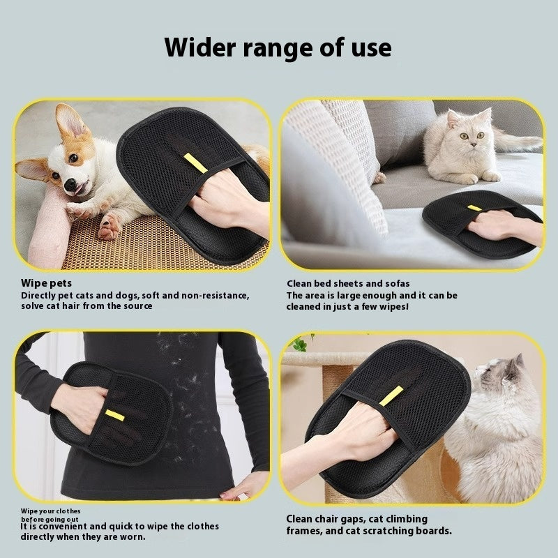 One Glove. Total Clean. The Perfect Solution for Long, Short & Curly Hair